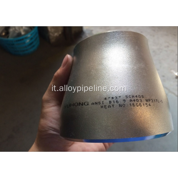 ASTM A403 WP317L Riduttore concentrico ASME B16.9